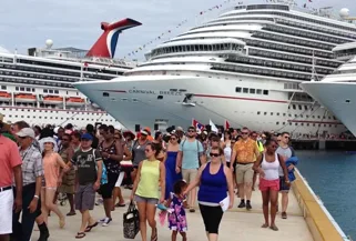 Cruise Ships In Port